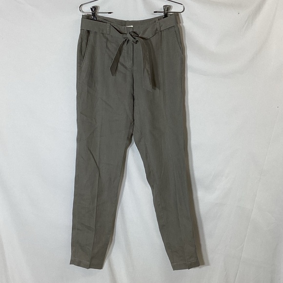 Eileen Fisher Pants - EILEEN FISHER Tapered 100% Linen Pant Size XS